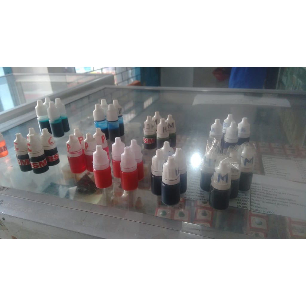 

Tinta Isi Ulang Stempel Flash 5 ml Waterproof