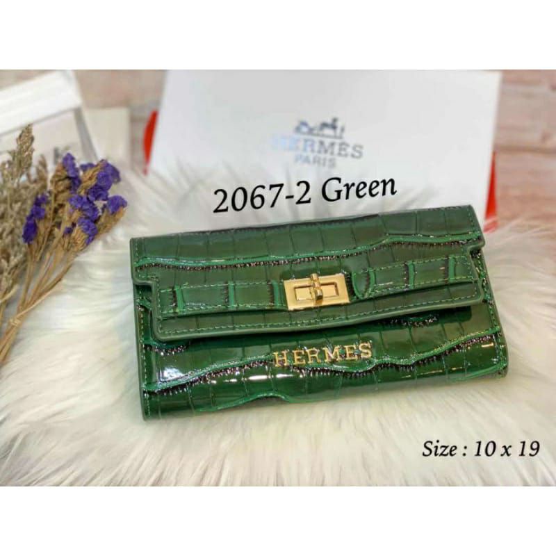 Dompet Panjang H2067 Croco Glosy Import Semipremium