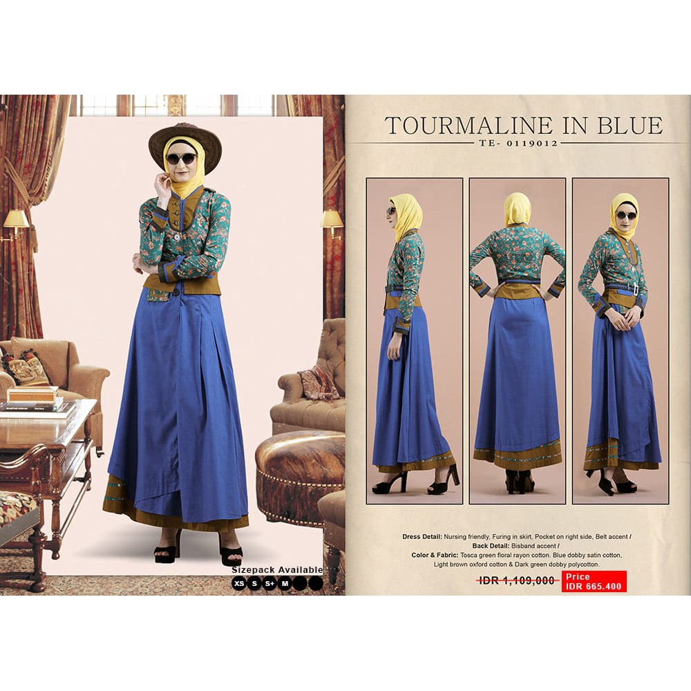 (SALE RAMADHAN) Gamis Tuneeca TE-0119012