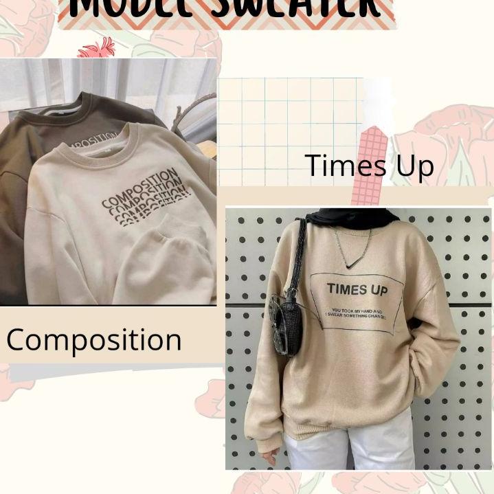 Best Product KADO CEWEK MURAH / GIFT BOX SWEATER  CREWNECK/ Kado Ulang Tahun Cewek / Hampers Cewek /