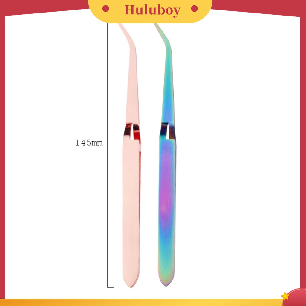 Huluboy Huluboy♡ Pinset Penjepit Kuku Bahan Stainless Steel Untuk Manicure