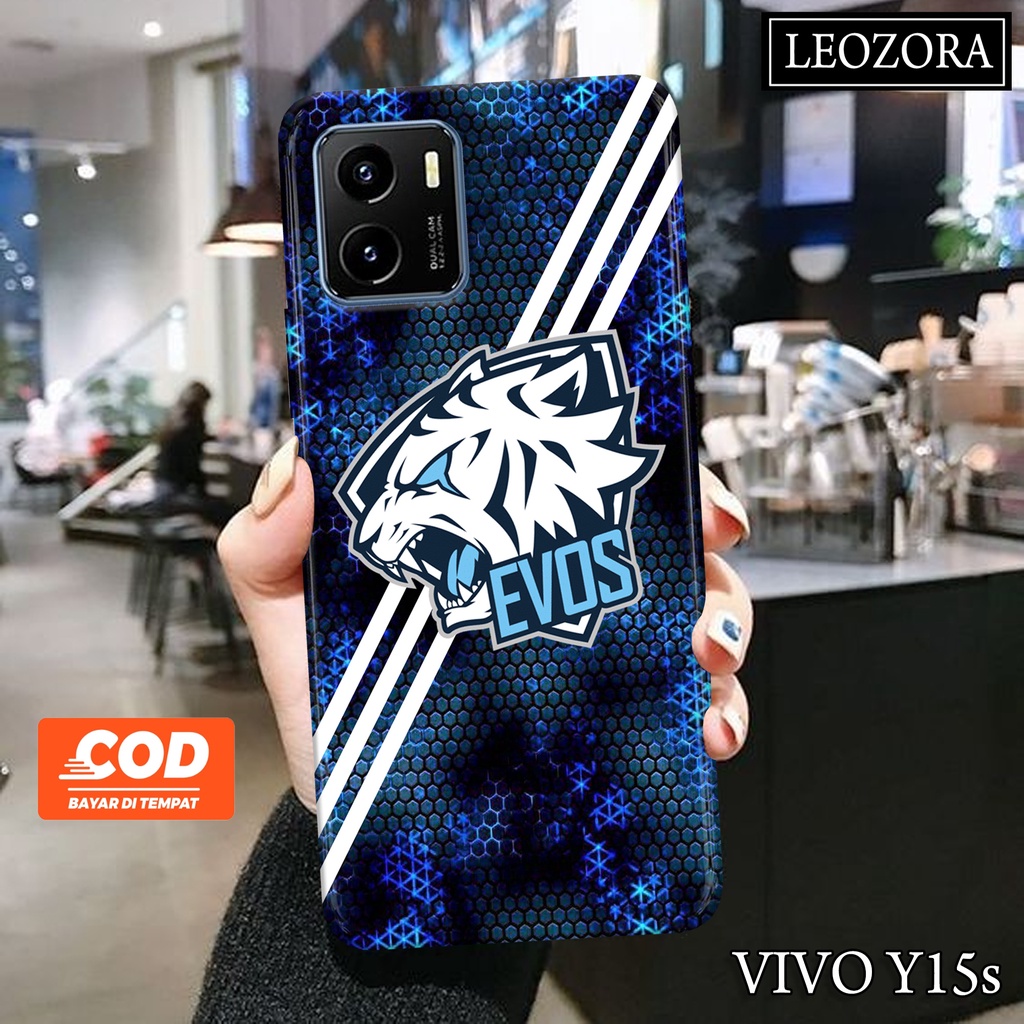 Case VIVO Y15S/Y01 Leozora Fashion Casing GAME EVOS Hardcase Softcase bumper silikon kesing cover pr