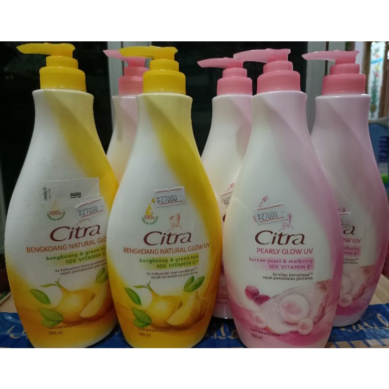 hand body citra 380ml