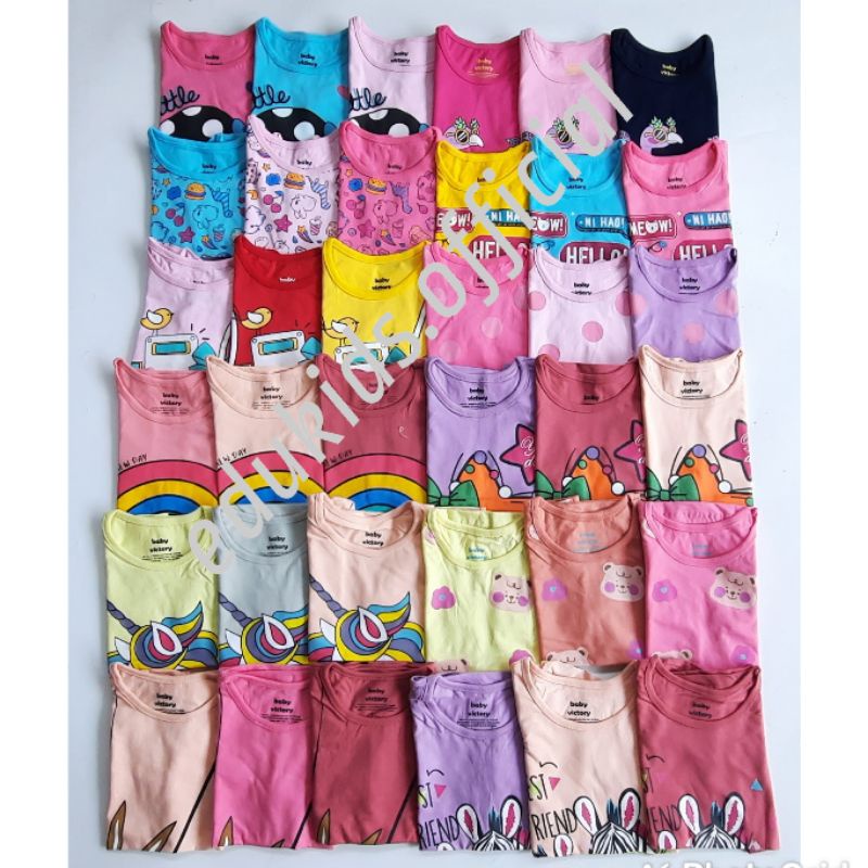 size 123 kaos baby victory kaos anak baby victory kaos baby kaso anak lengan pendek kaos anak pendek