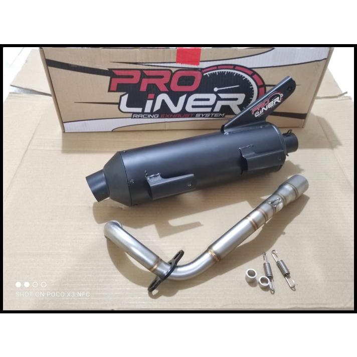 Knalpot Proliner Standard Racing Beat Fi 2020 Deluxe Street / Genio