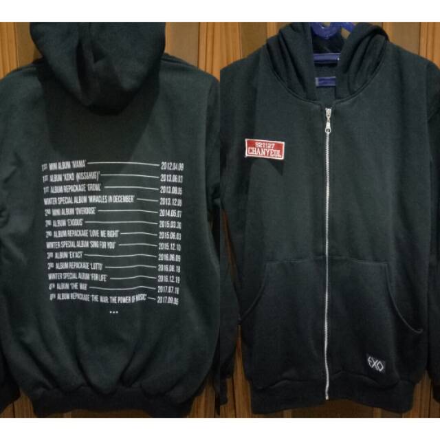 Unofficial Jaket Elyxion Chanyeol + Pin Chanyeol