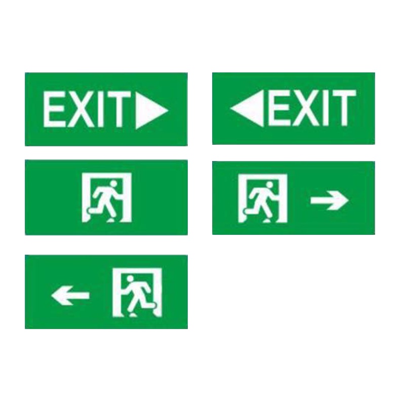 SMART EMERGENCY LED EXIT LAMP LEGEND / SIGN 1 / 2 / 3 / 4 Nerolight