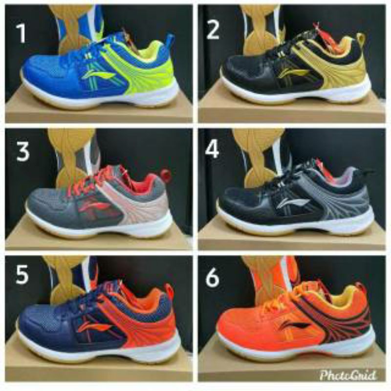 Sepatu Badminton LINING ATTACK G6 ORIGINAL