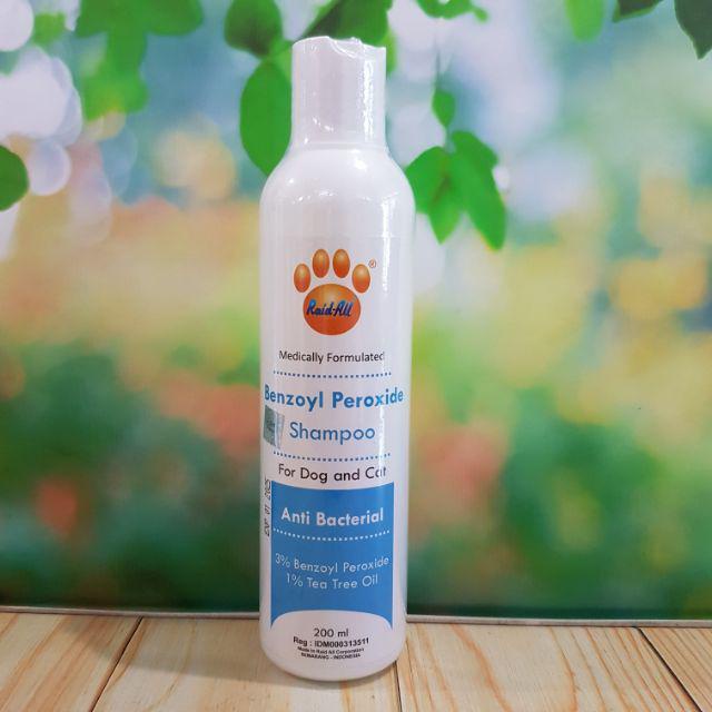 Benzoyl Peroxide Shampoo Shampo Sampo Anti Bakteri Kucing Anjing Murah