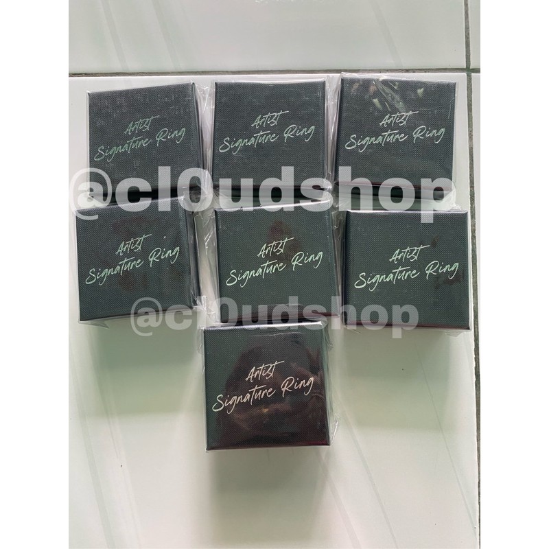 [PELUNASAN] SM ARTIST SIGNATURE RING