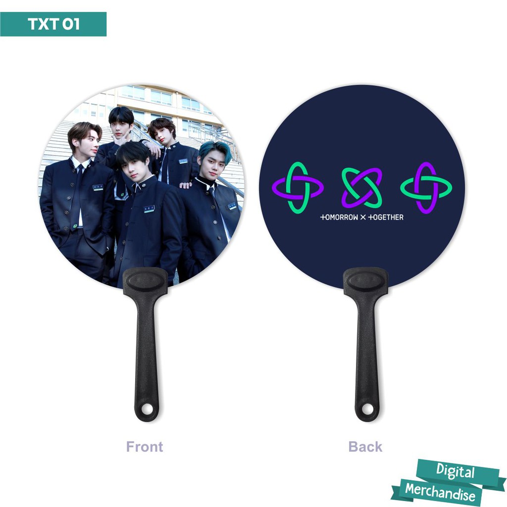 KIPAS TANGAN HANDFAN TXT FULL MEMBER  READY STOCK