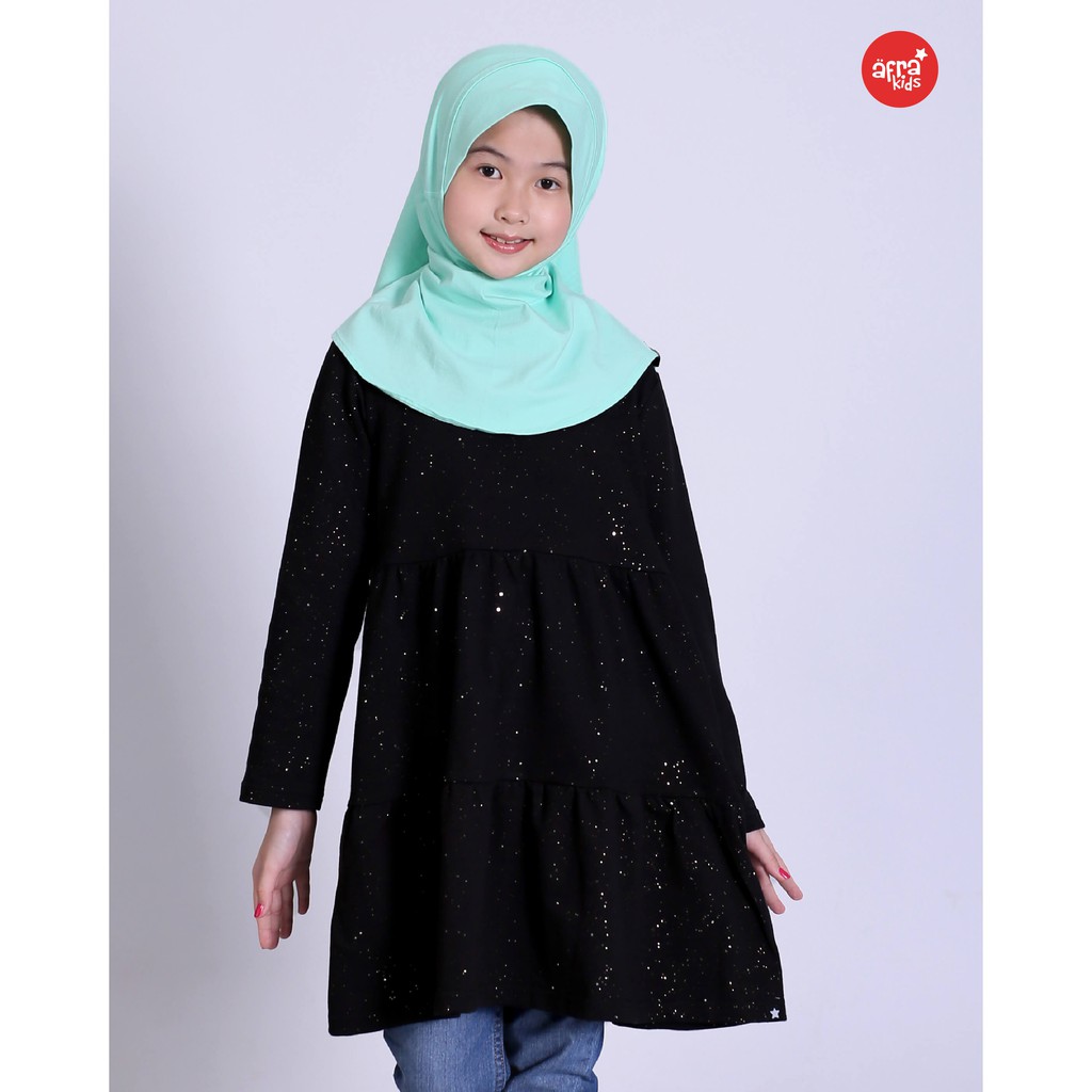 Tunik Anak Afrakids AFRA - AT001 Glitter Silver