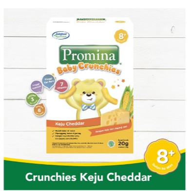 Promina Snack Baby Crunchies Keju Cheddar 20 Gram