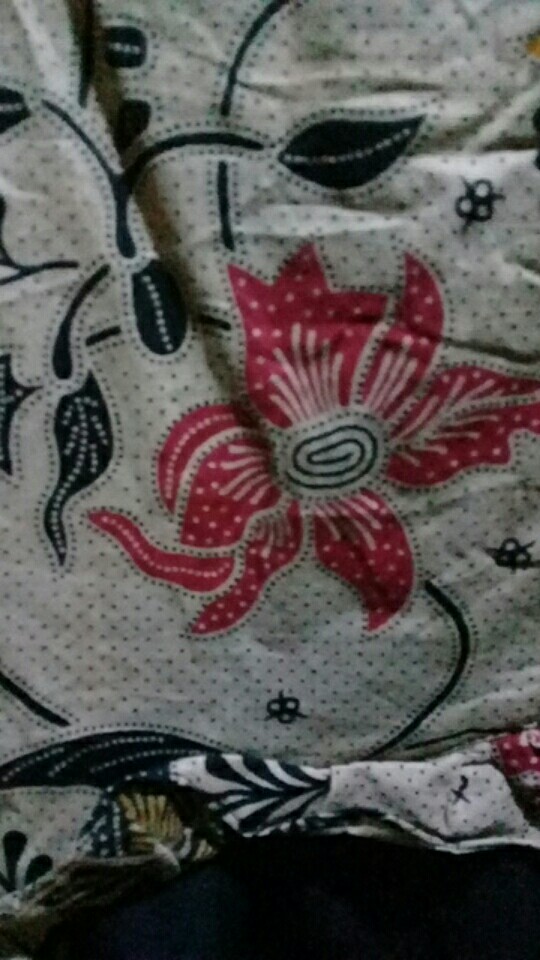 Batik Wanita Asj Sa Hrb026 Kenongo Kemeja Tosca Pendek