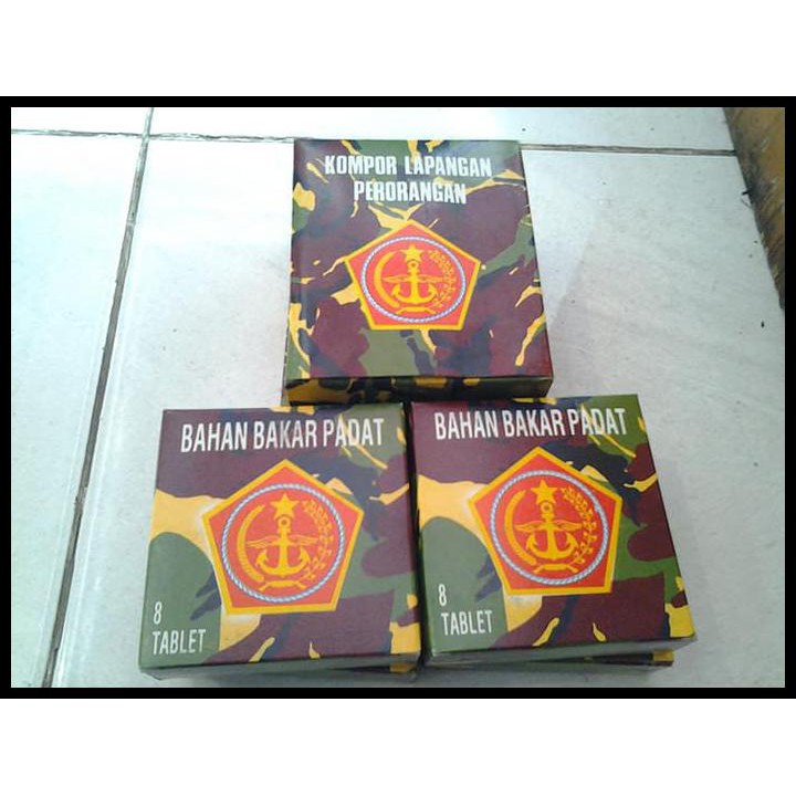 

BEST SELLER BAHAN BAKAR PADAT PARAFIN TABLET ISI 8