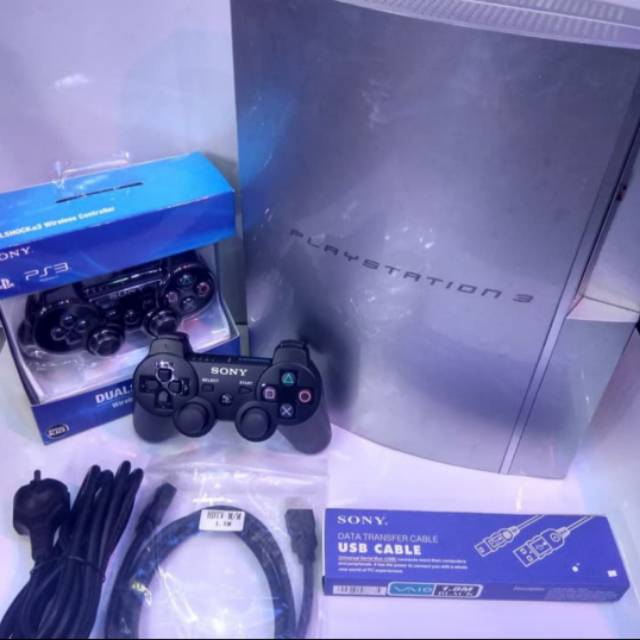 Playstation 3/Ps 3/Ps3 Fat 120gb CFW - Hitam