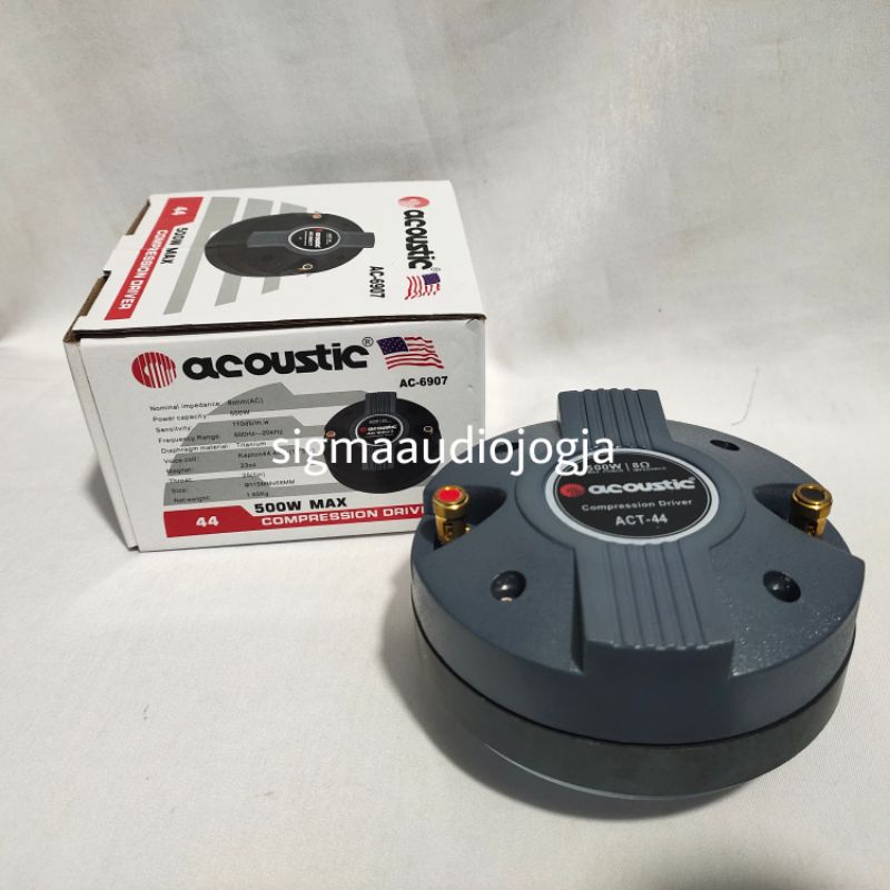 Driver Tweeter Acoustic ACT-44 PA44 4443S Coil 1,75 inch Twitter