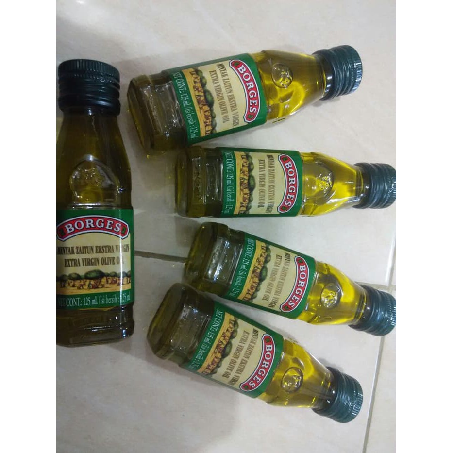

TERPERCAYA!!! Minyak Zaitun BORGES Extra Virgin Olive Oil 125 ml - BORGES 125ml