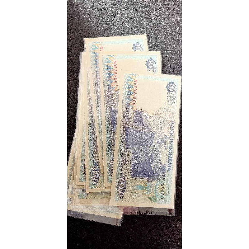 Uang kuno 1000 lompat batu tahun 1992