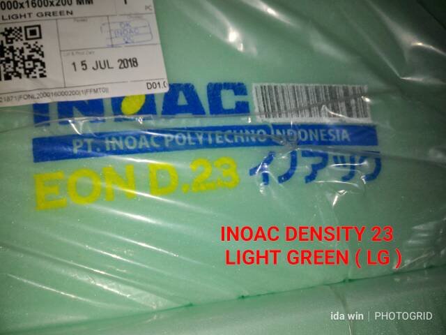 INOAC KASUR LIPAT 4 BUSA  uk 90x15X200 MURAH  EON LG D23 TEBAL 15 CM  ASLI garansi 10 asli inoac