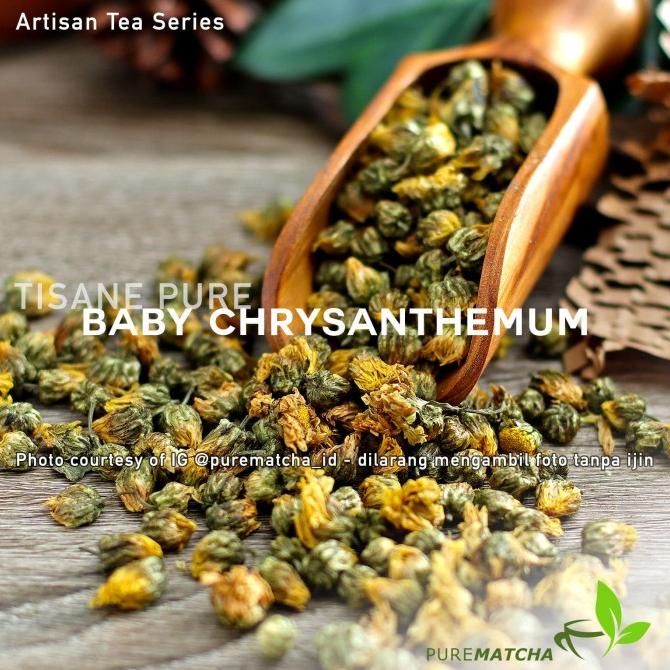 

SALE Artisan Tea Cafe - Pure Baby Chrysanthemum Dried Bunga Kering Dry 50gr/MINUMAN COLLAGEN/MINUMAN YOYIC/MINUMAN DIET/MINUMAN PEMUTIH BADAN/MINUMAN KOREA/MINUMAN KEMASAN/MINUMAN KALENG/MINUMAN KOTAK/MINUMAN SEHAT HERBAL/MINUMAN SEHAT UNTUK TUBUH/MINUMAN