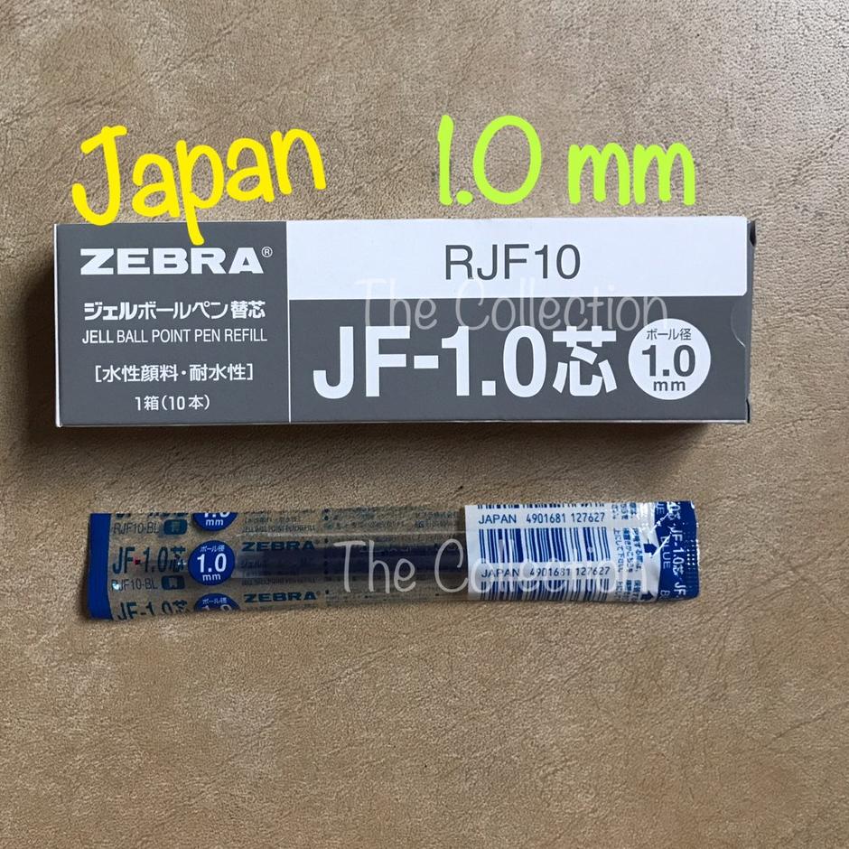 

[KODE BQ8GY] ATK0433SR RJF10-BL BIRU 1.0 mm isi pen sarasa refill zebra JF 1,0 BLUE