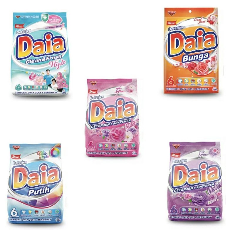 DAIA Deterjen Bubuk 1,5kg