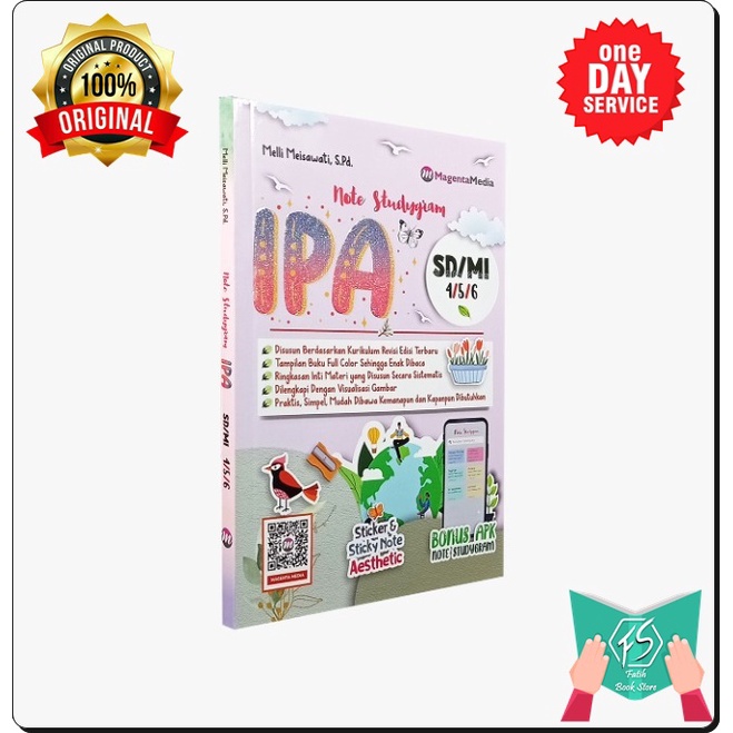 BUKU IPA SD - BUKU SD - BUKU RUMUS SD - BUKU RUMUS IPA SD - RUMUS IPA SD - NOTE STUDYGRAM IPA SD/MI 