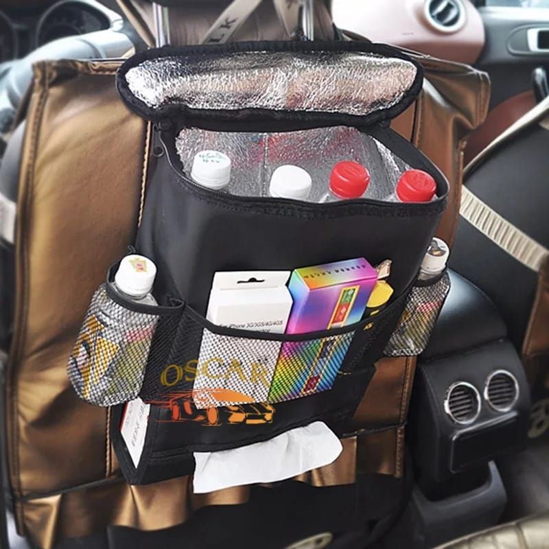 Tas Barang Mobil Multifungsi Back Seat Gantung Belakang Jok Tisu Botol