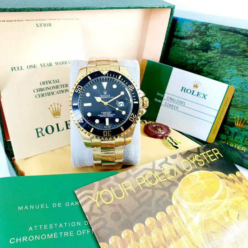 GROSIRAN JAM TANGAN ROLEX AJ3201 TANGGAL AKTIF - JAM TANGAN PRIA INCLUDE BOX ORIGINAL