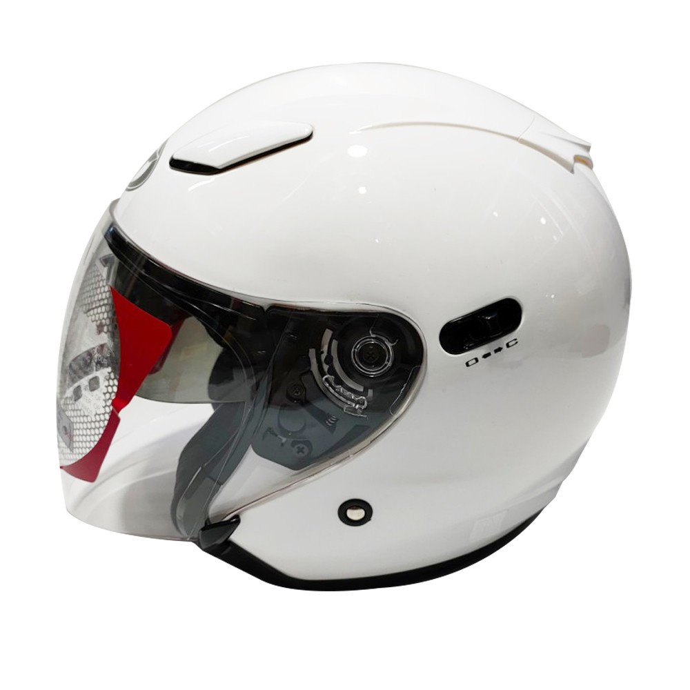 HELM KYT DJ MAXI SOLID - WHITE