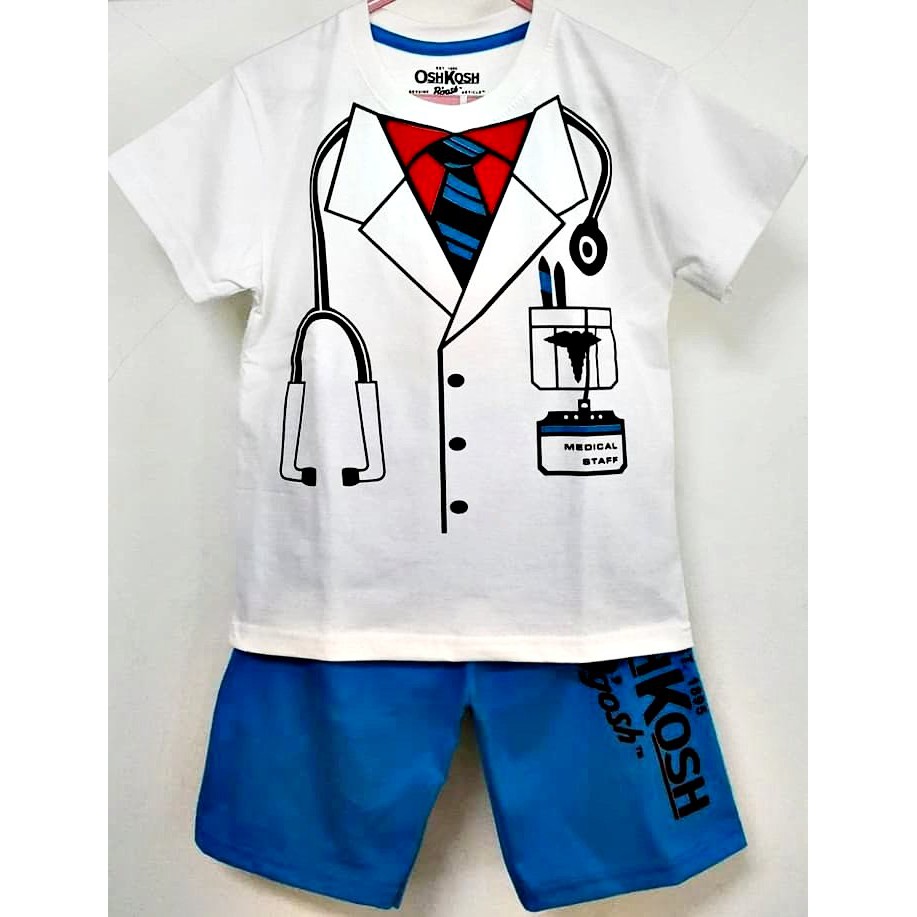 Setelan baju  anak  Profesi Dokter Cowok  usia  1  2 3 4 5 6 7  Setelan baju  anak  Profesi Dokter Cowok  usia  1  2 3 4 5 6 7