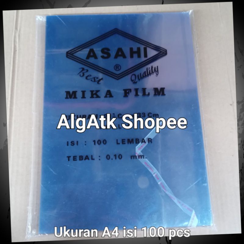 

100 Lembar Mika cover jilid buffalo Ukuran A4