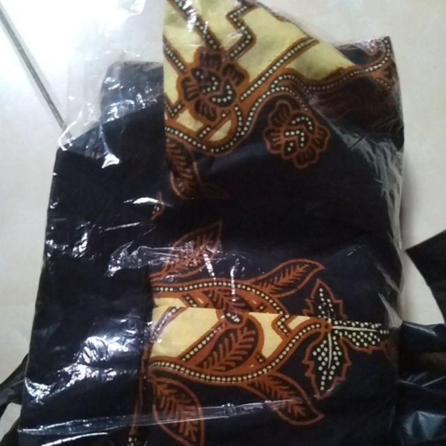 Kemeja Batik Xxxl Warung Batik Pria Ppbtk07 Modern Lengan Panjang /batikpria/kemejapria/kemejabatik