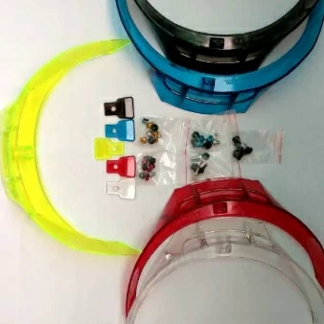 Spoiler GPR terbaru helm KBC THX RSV Cargloss yamaha Vixion