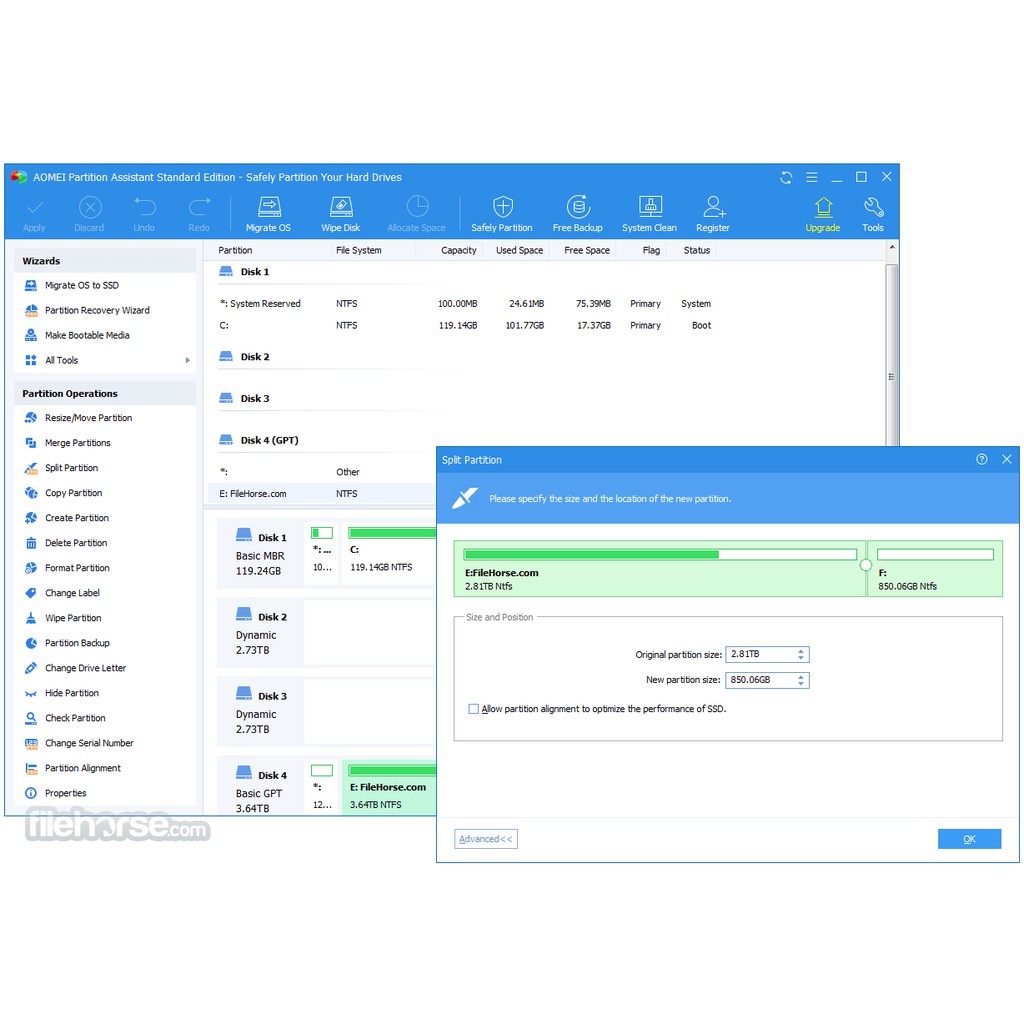 [FULL VERSION] AOMEI Partition Assistant All Editions 2019 LIFETIME - GARANSI AKTIVASI