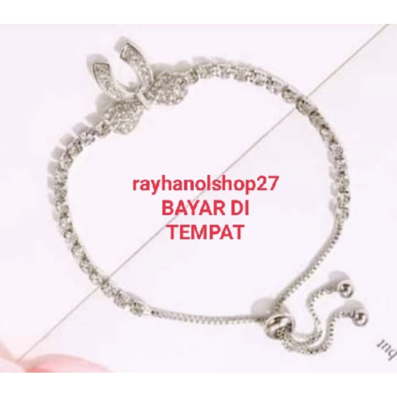 NEW&quot;&quot;TERBARU GELANG TANGAN WANITA TITANIUM MOTIF SERUT TERBARU MEWAH ELEGAN ANTI KARAT LAPIS EMAS 24