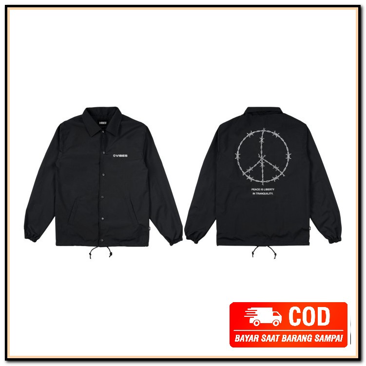 Jaket Sweater Hoodie Pria Sweater Hoodie Anime Cowok Cewek Kekini BT471 Vibes - Wirepeace - Coach J