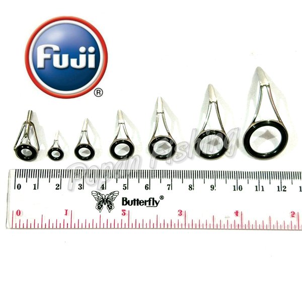 Ring Guide Set FUJI Putih Kaki 1 LVOG Kolong Cincin Joran