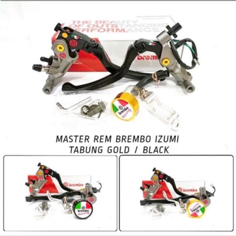 MASTER REM RADIAL FULL SET KIRI DAN KANAN ISUMI IZUMI RX KING NINJA CBR VIXION KLX DLL