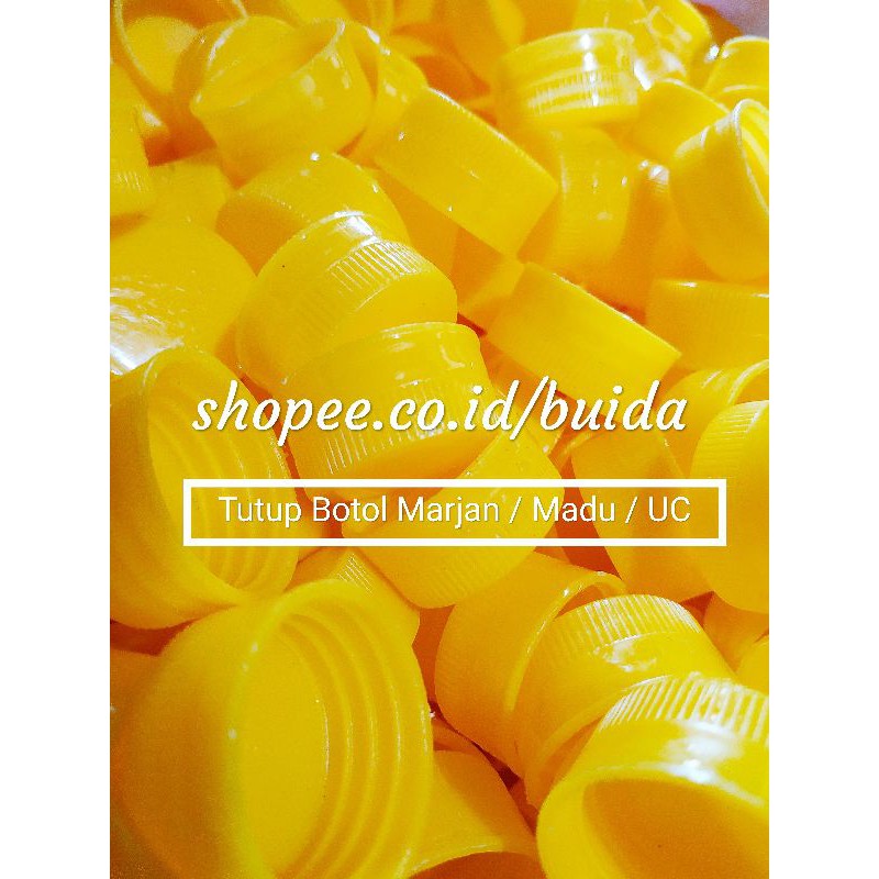 Tutup Botol Marjan ABC Madu UC UC1000 Kratingdaeng M150 Mixmax Sirup Obat Baru warna Kuning Yellow