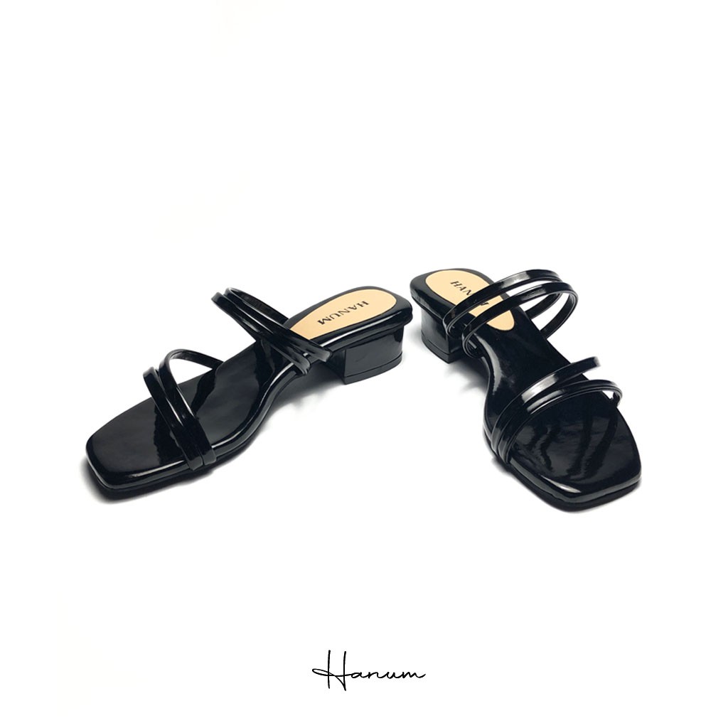 Hanum - Sandal Heels Tali Wanita Hak Tahu 3cm FR-01