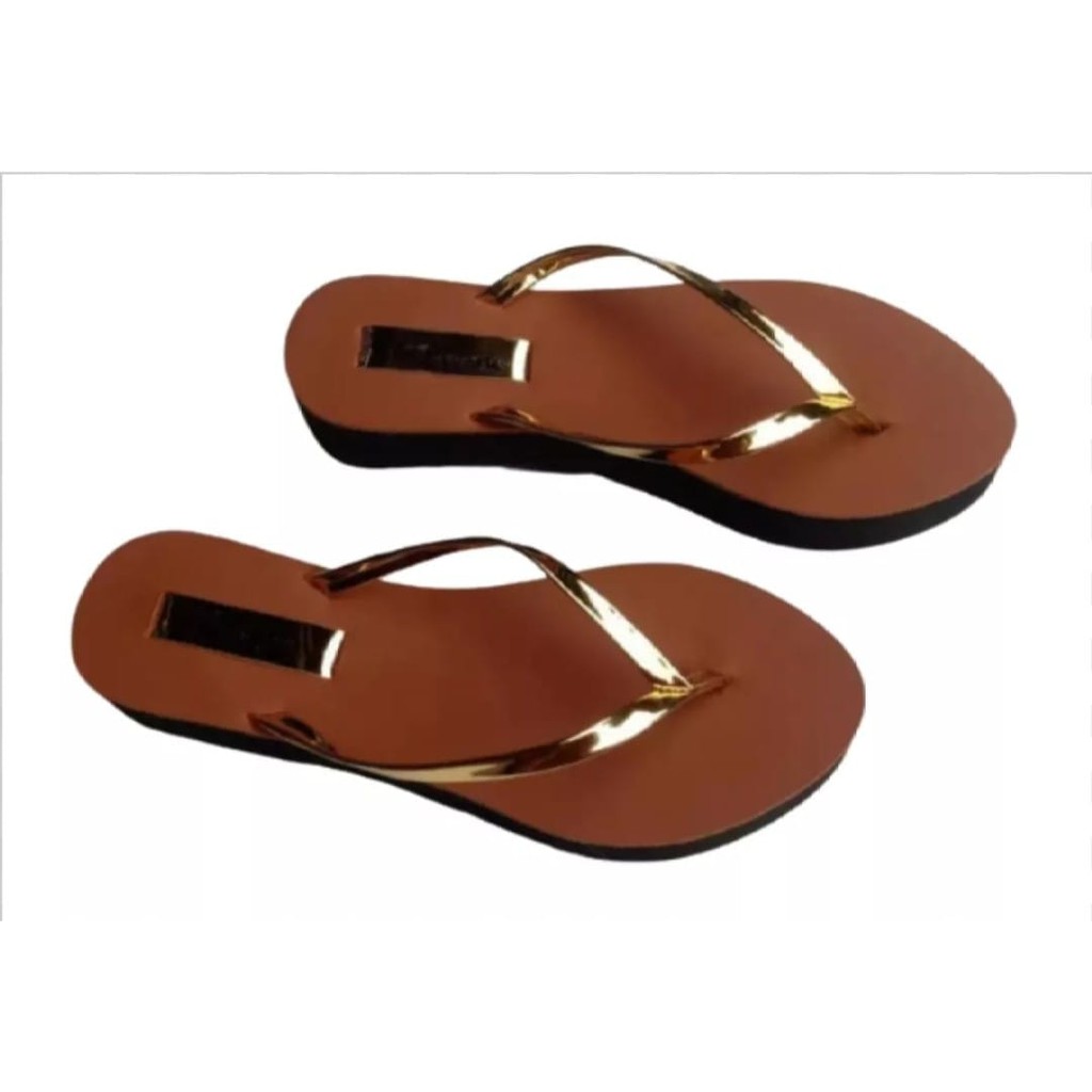 sandal wedges dewasa ANDIN terlaris-Tan