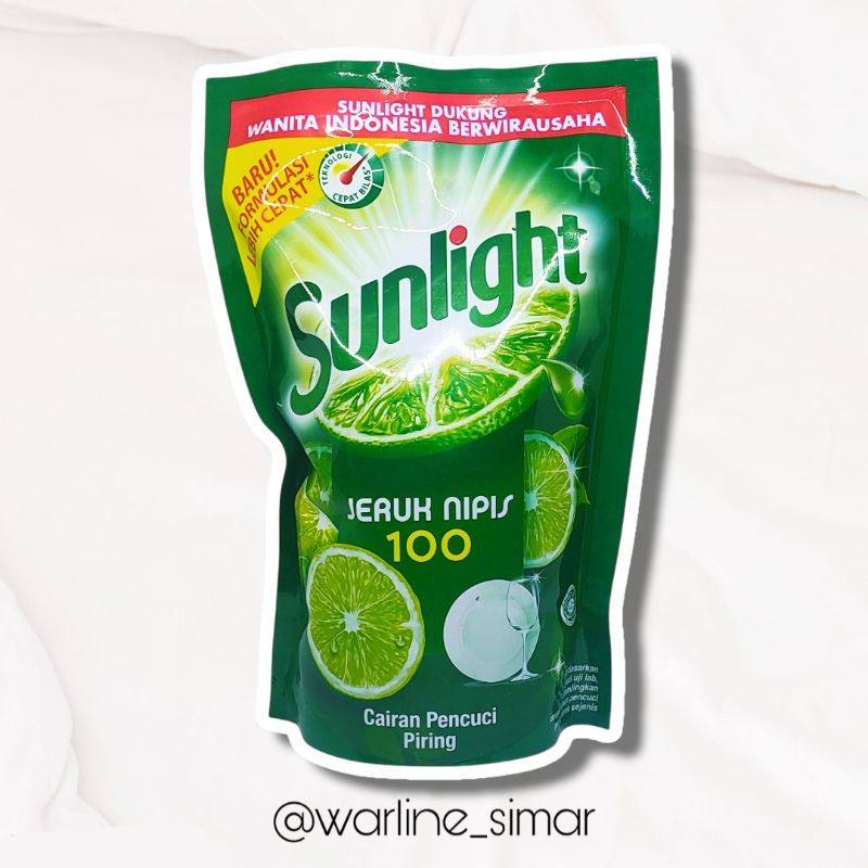 Sunlight Jeruk Nipis Sachet Refill 755ml