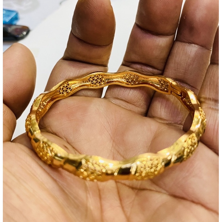 Gelang wanita gelang gelombang gelang lapis emas gelang yaxiya gelang xuping gelang dubai