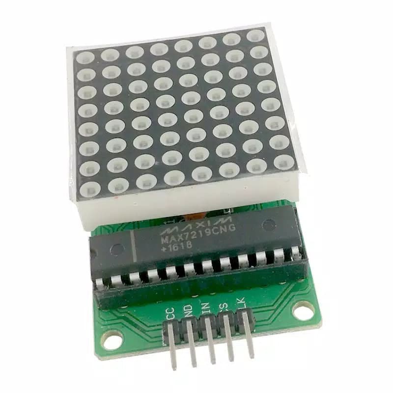 Modul MAX7219 Kontrol Display LED Dot Matrix Arduino compatible
