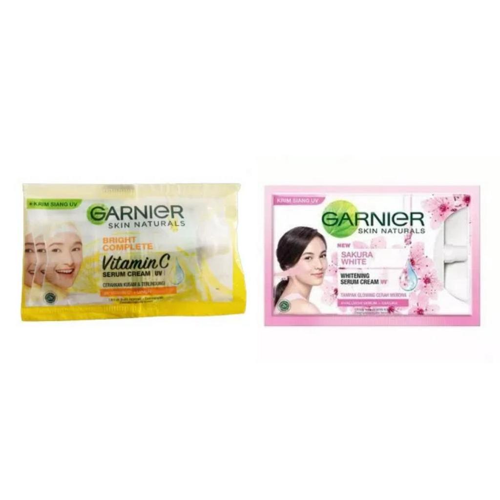 GARNIER SERUM KRIM PENCERAH WAJAH SACHET 7ML