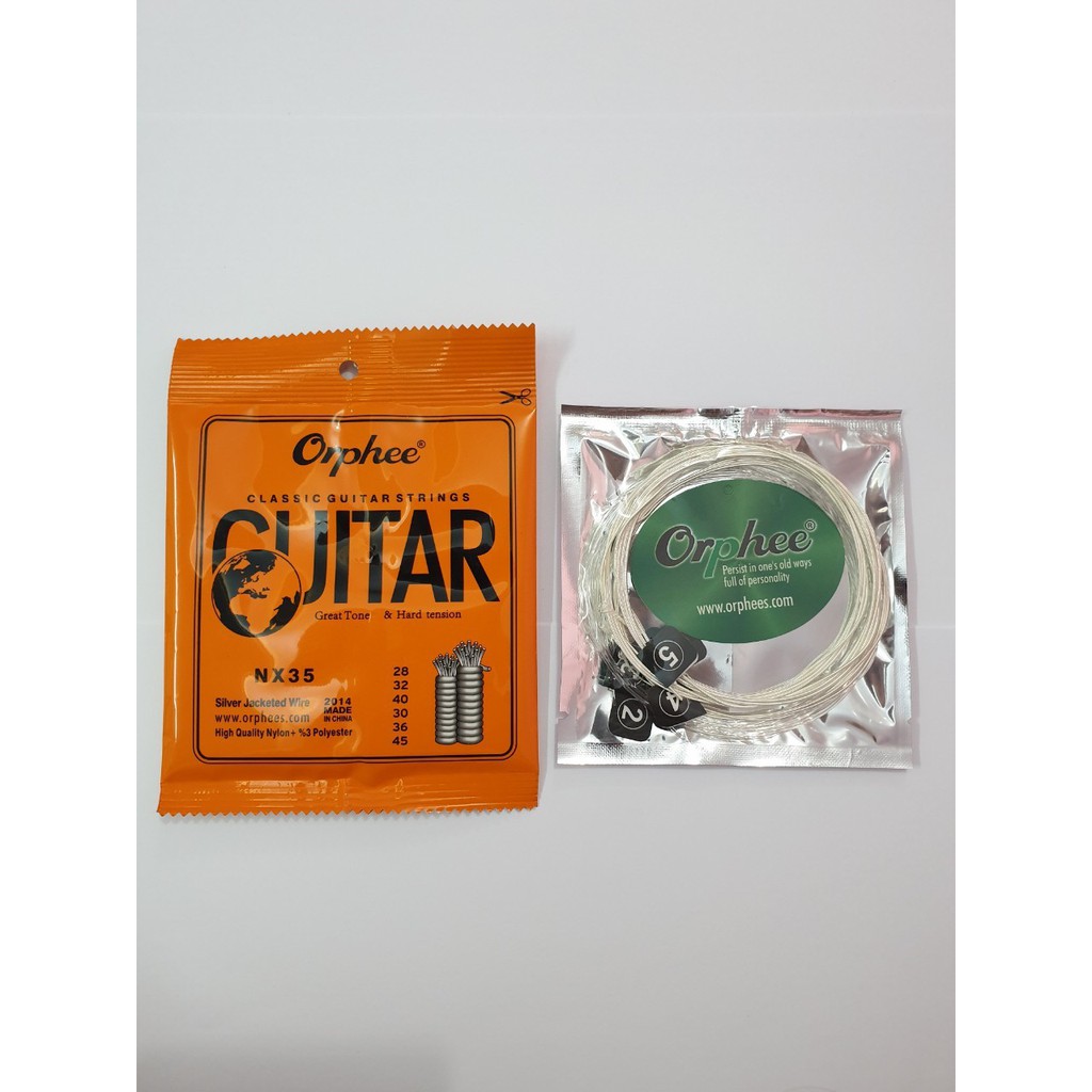 Senar Nylon untuk Gitar Classic Merk Orphee Normal Tension dan Hard Tension Murah Jakarta