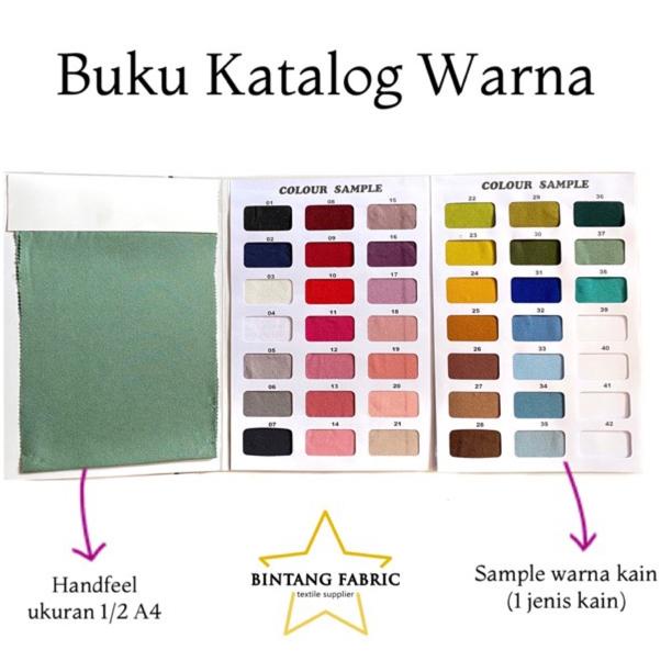 

TREND Buku Katalog Warna Kain Bintang Fabric $ 877