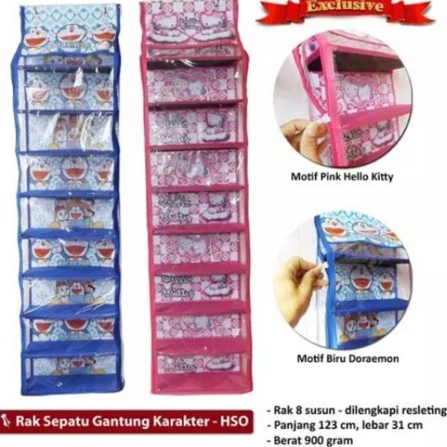 1 KILO 3 PCS RAK SEPATU GANTUNG HSO RESLETING